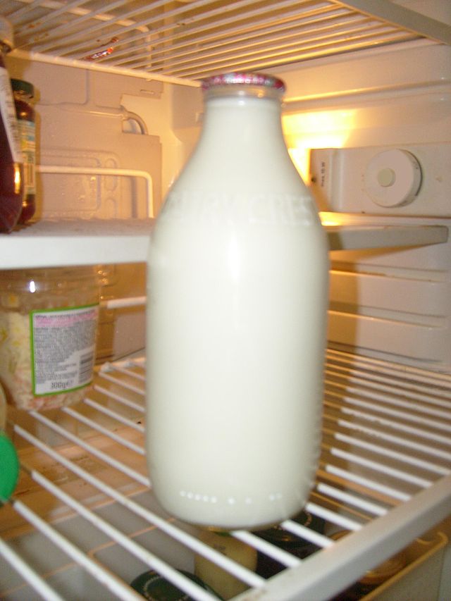 Bottle of milk
